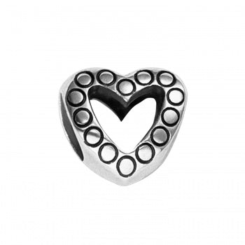 Brighton Glitter Hearts Bead Charm