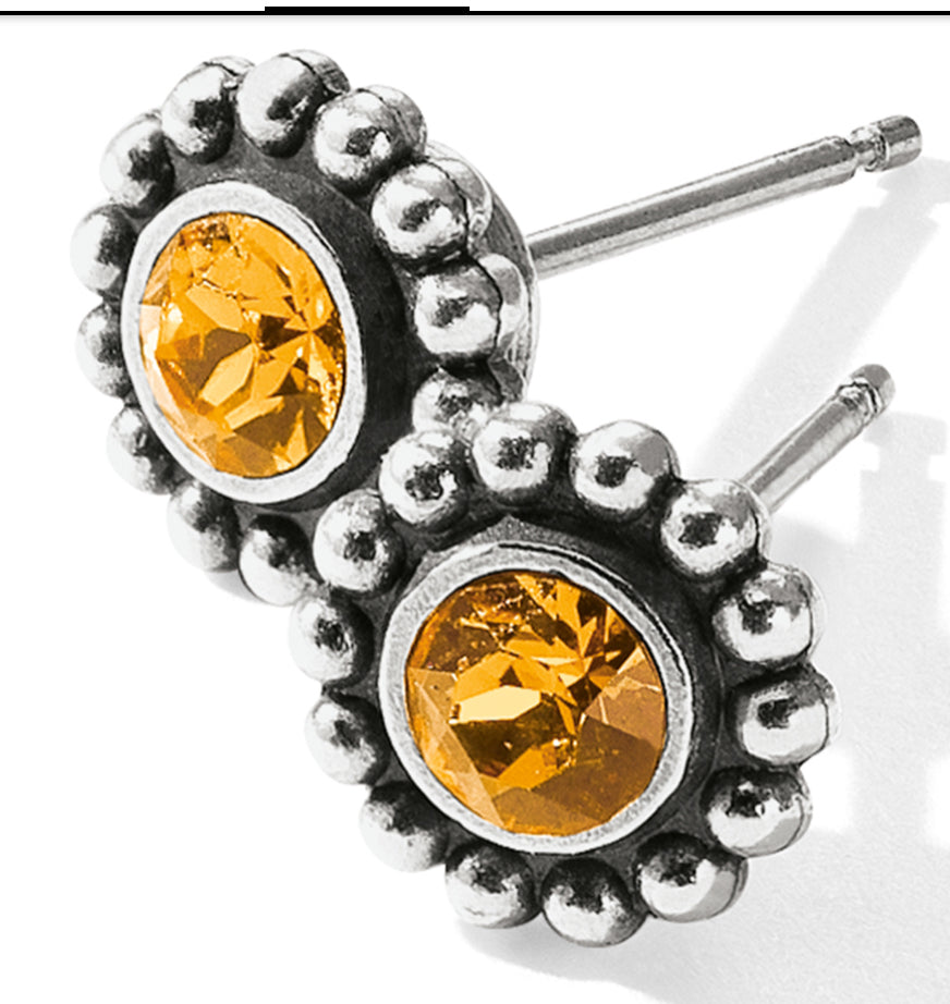 Brighton Twinkle Topaz Post Earrings