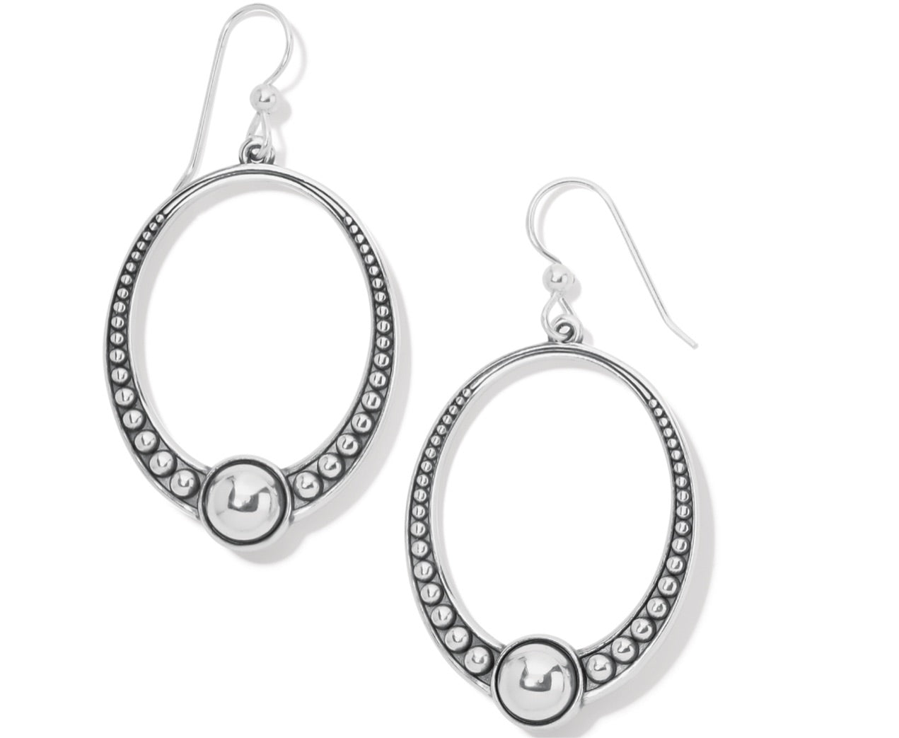 Brighton Pretty Tough Oval French Wire Earrings