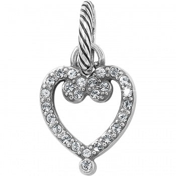 Brighton Open Heart Charm