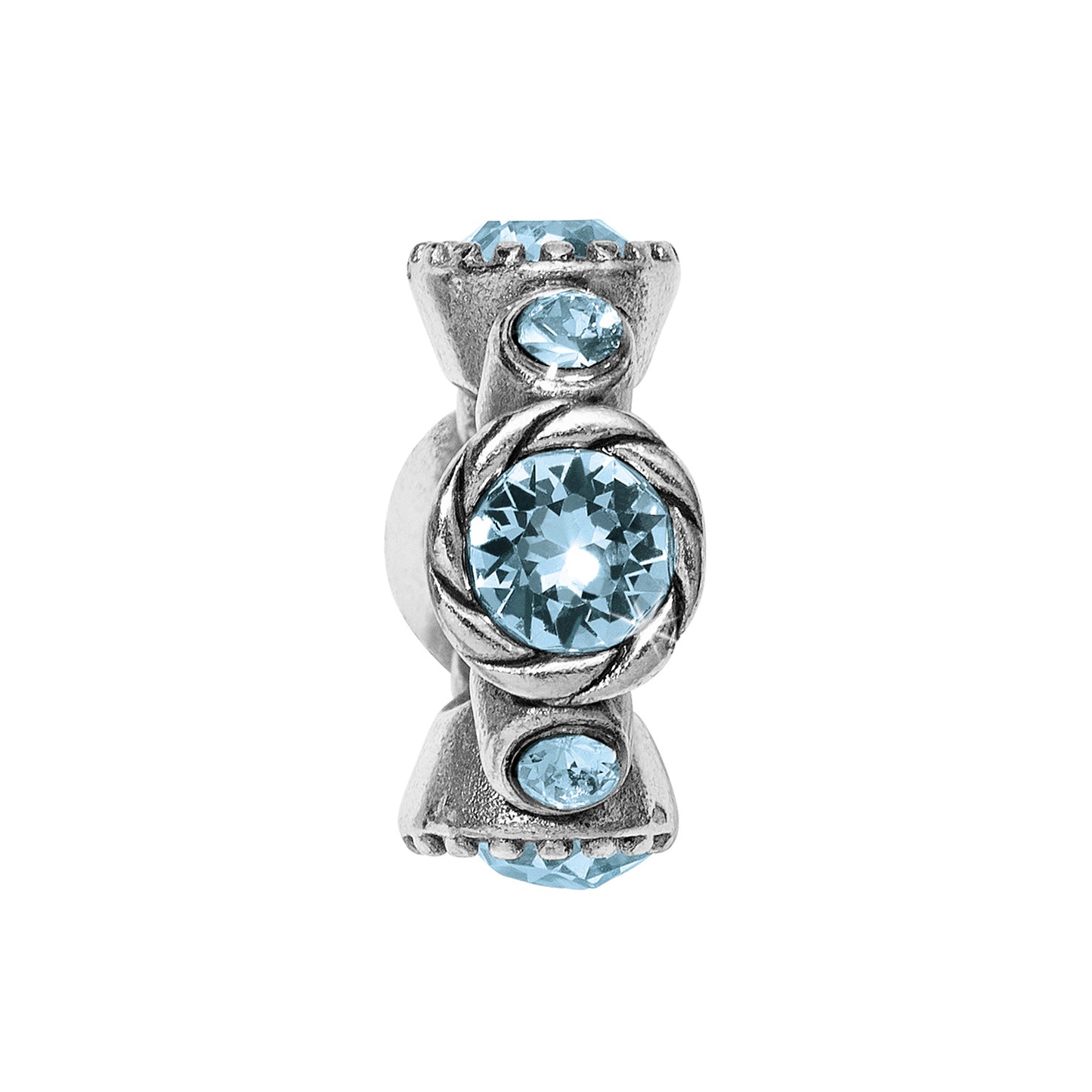 Brighton Aquamarine Halo Stargazer Spacer Charm