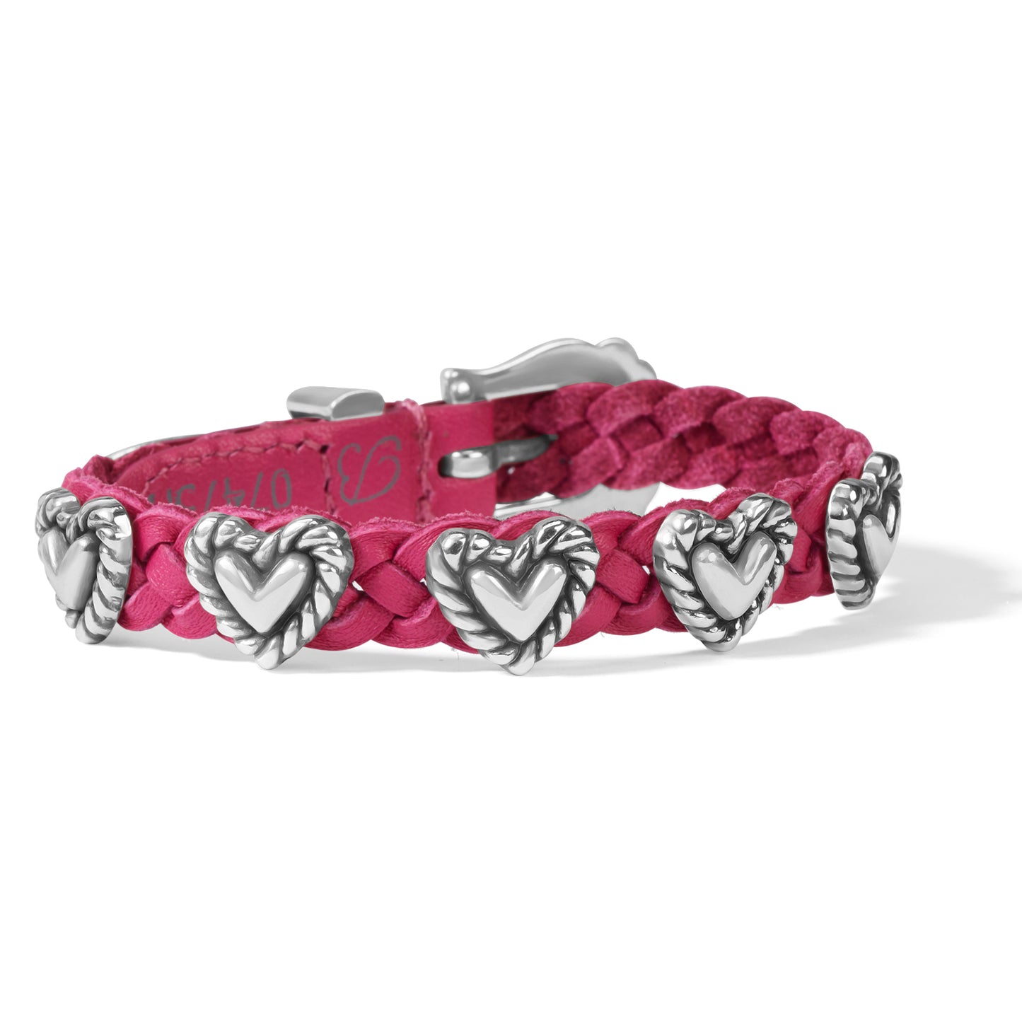 Brighton 3/8 Roped Heart Braid Bandit Bracelet-multiple colors