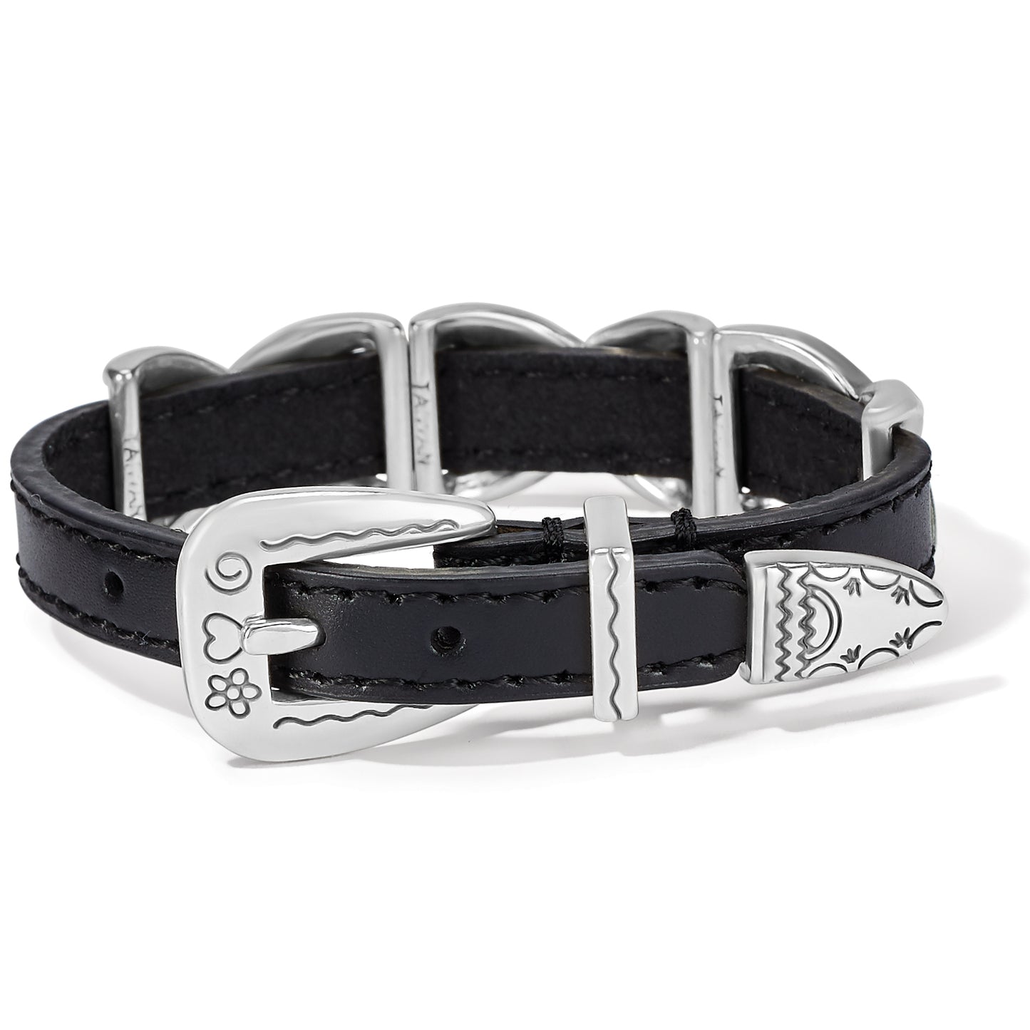 Brighton Kriss Kross Etched Bandit Bracelet