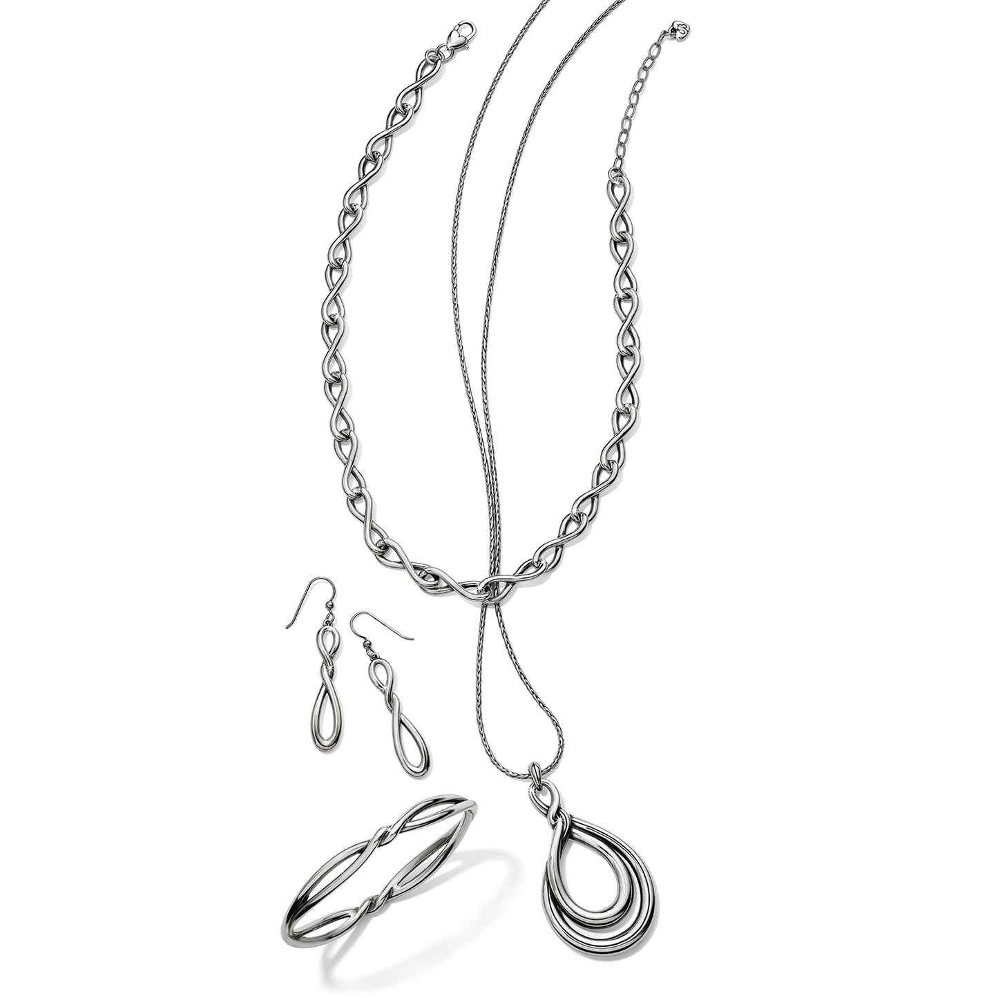 Brighton Interlok Twist French Wire Earrings