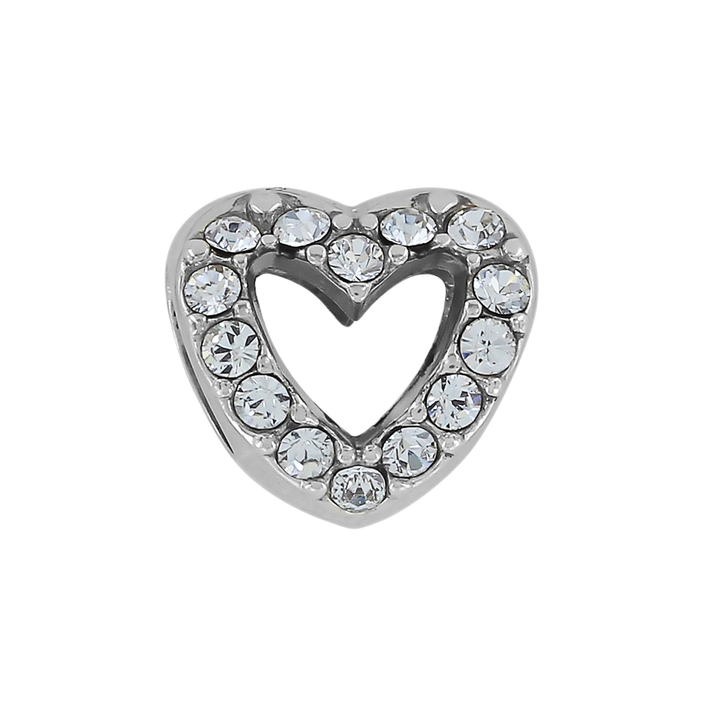 Brighton Glitter Hearts Bead Charm