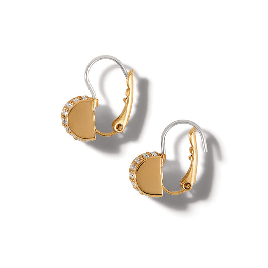 Brighton Meridian Gold Leverback Earring