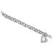 Brighton Silver Pebble Heart Bracelet