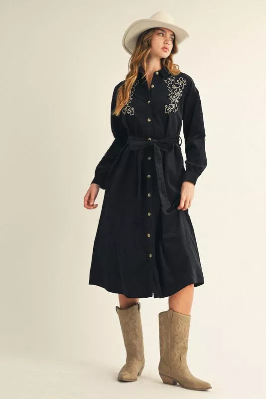 Bridgette Cord Dress