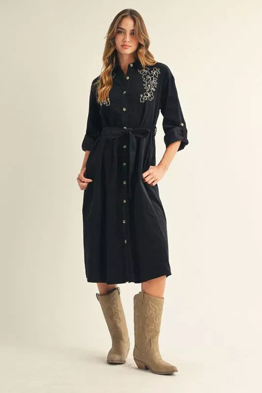 Bridgette Cord Dress