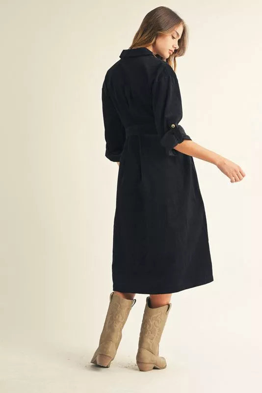 Bridgette Cord Dress