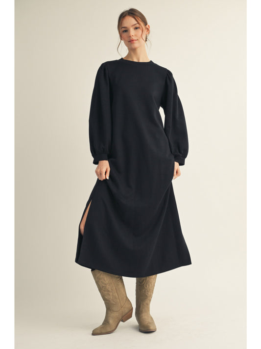 Take it Easy Black Dress