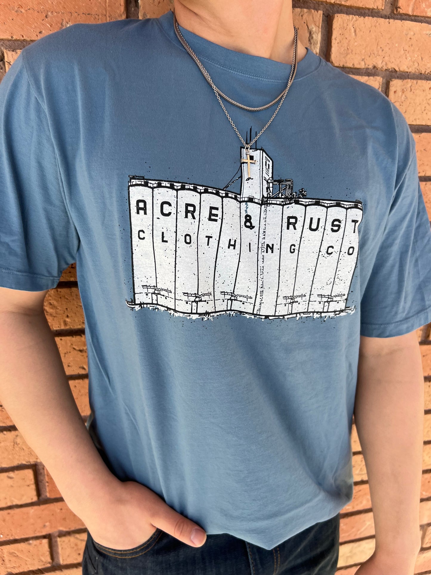 Acre + Rust Grain Elevator T-Shirt