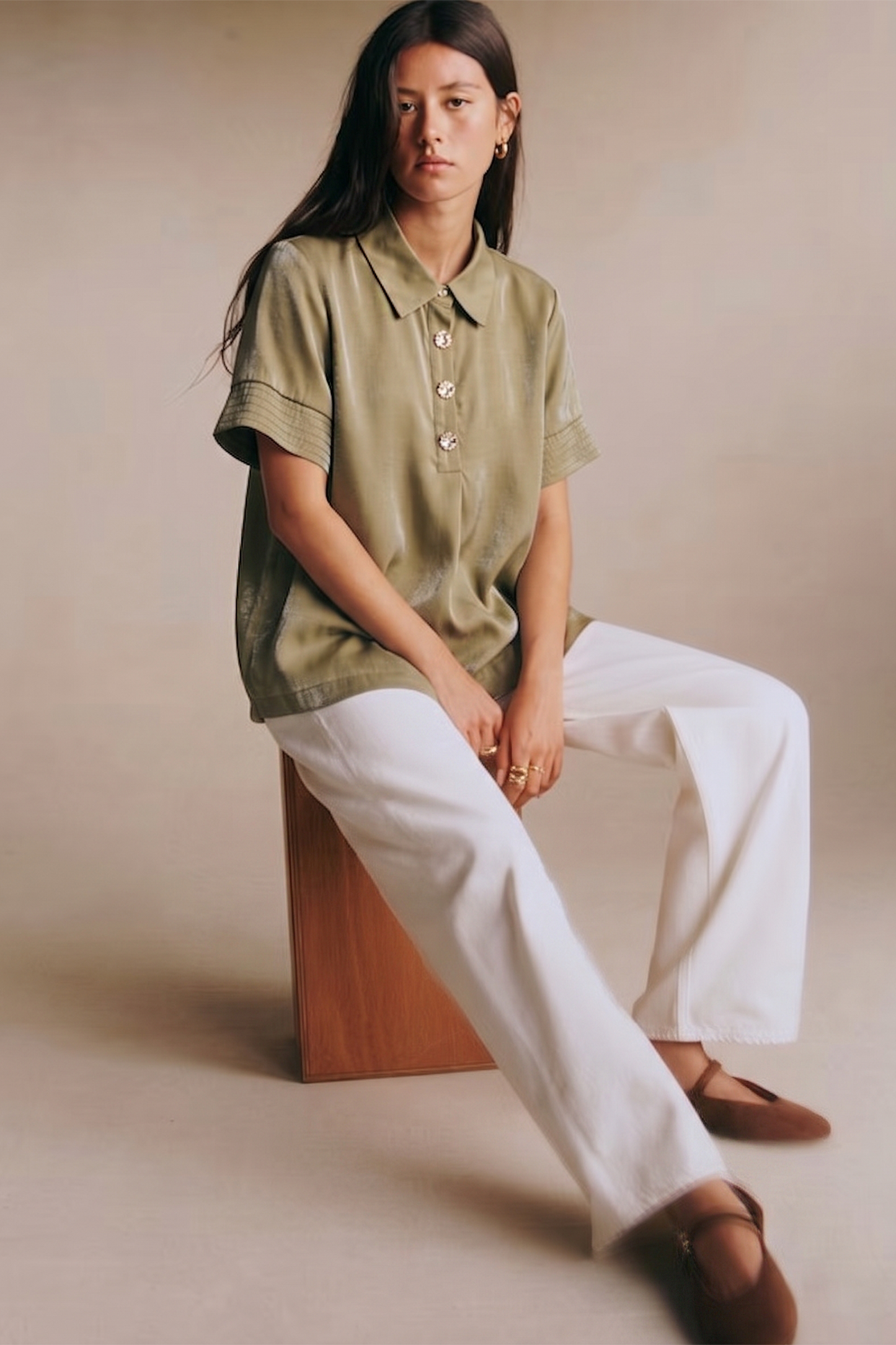 Short Sleeve Shirt Top