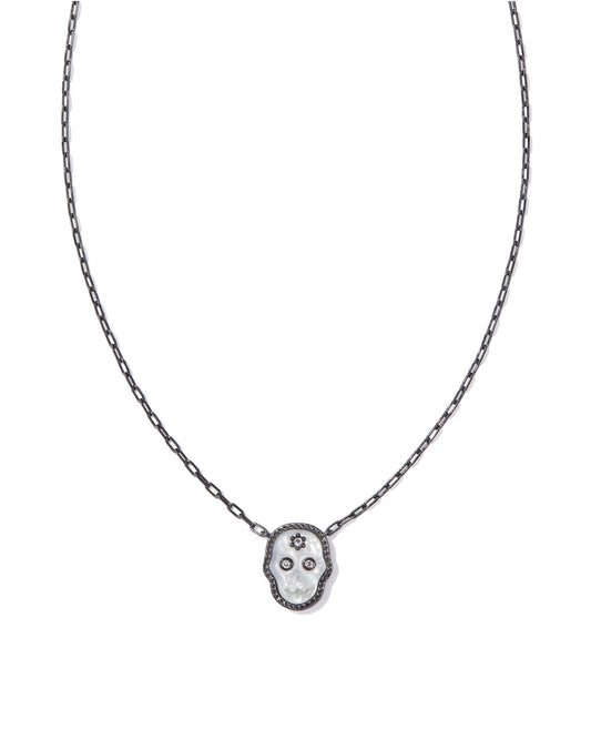 Skeleton Short Pendant Necklace (Multiple Colors)