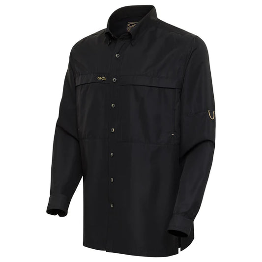 GameGuard MicroFiber Shirt | Long Sleeve Caviar