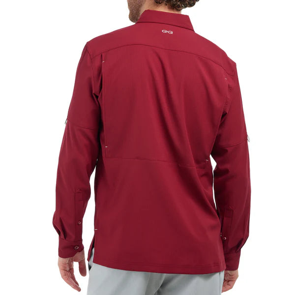 GAMEGUARD Oxblood Scout Shirt | Long Sleeve