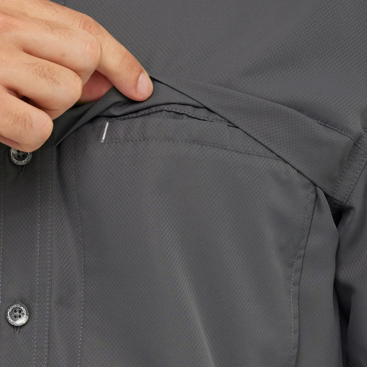 GameGuard GunMetal Original Shirt | Long Sleeve