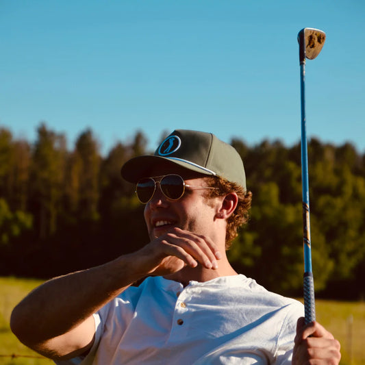 Cowboy Country Club CIRCLE GOLFER ROPED HAT