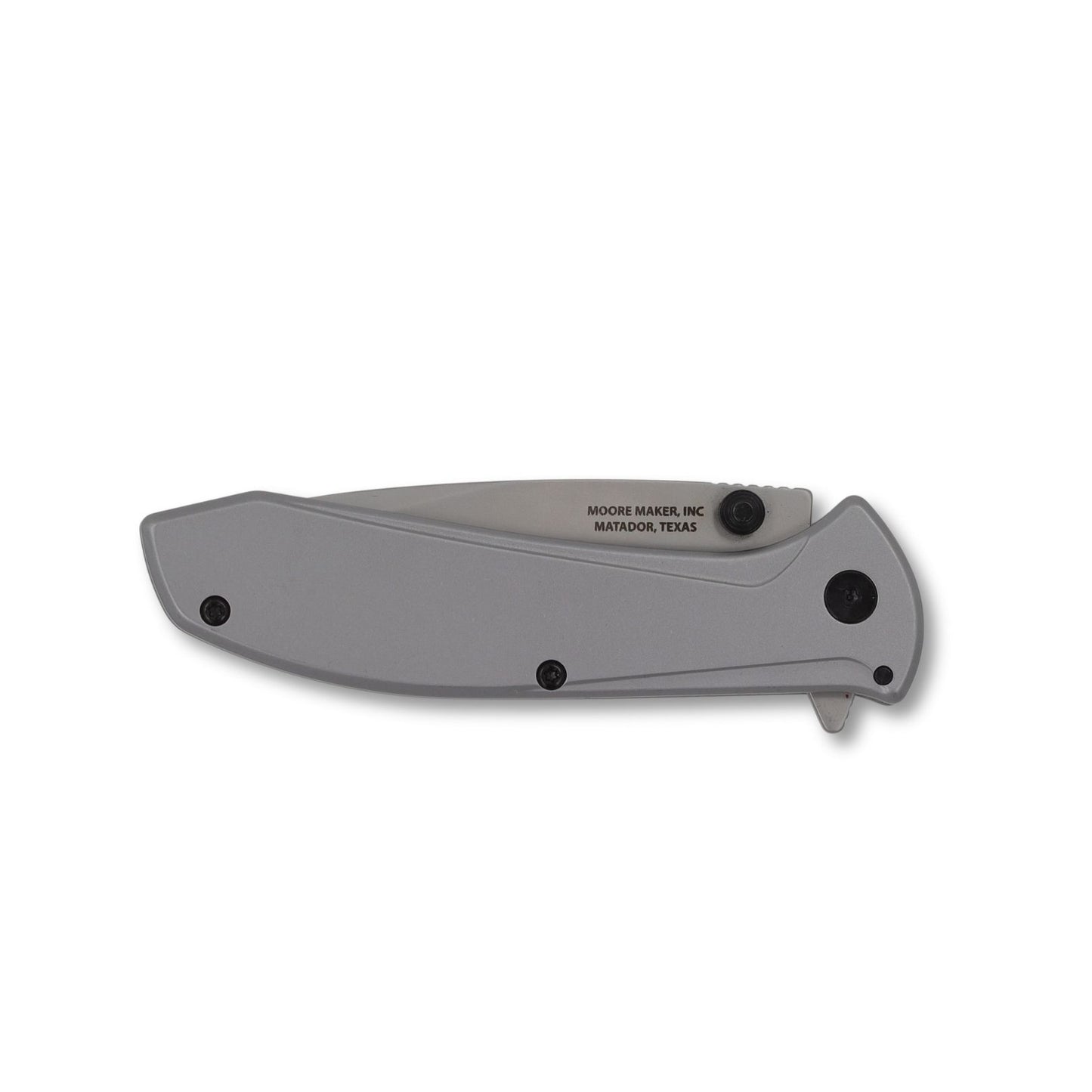 Moore Maker POWDER COATED ASSISTED OPEN CLIP KNIFE - 4"