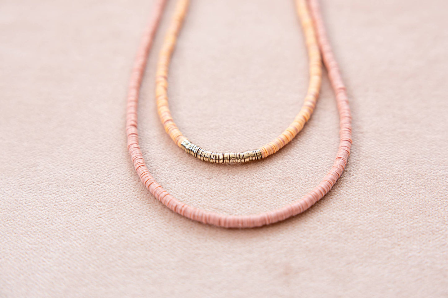 Shades of Sunset - Double Layer Necklace