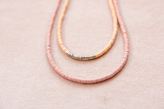 Shades of Sunset - Double Layer Necklace