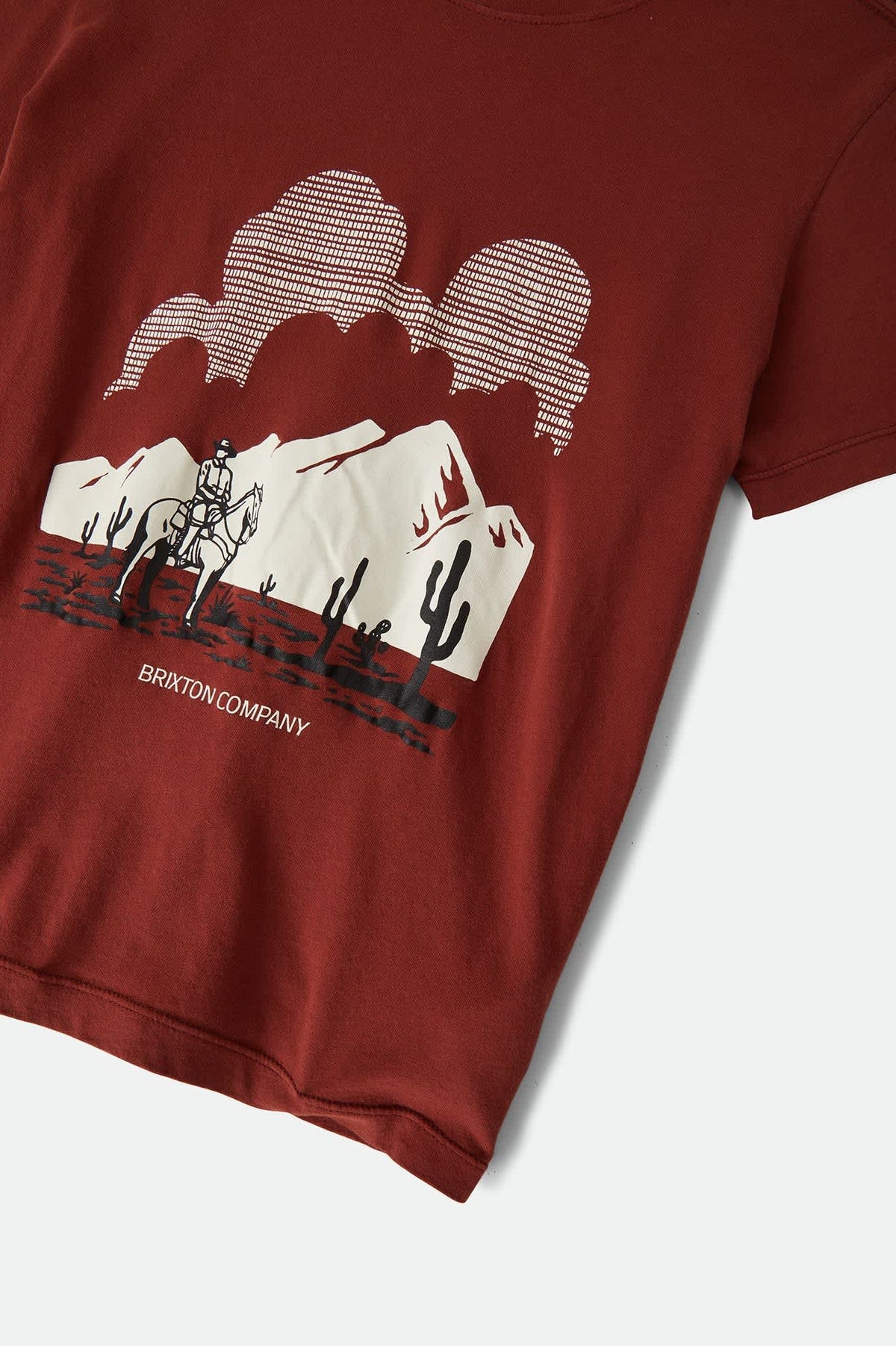 Brixton Great Springs Slim Crew T-Shirt