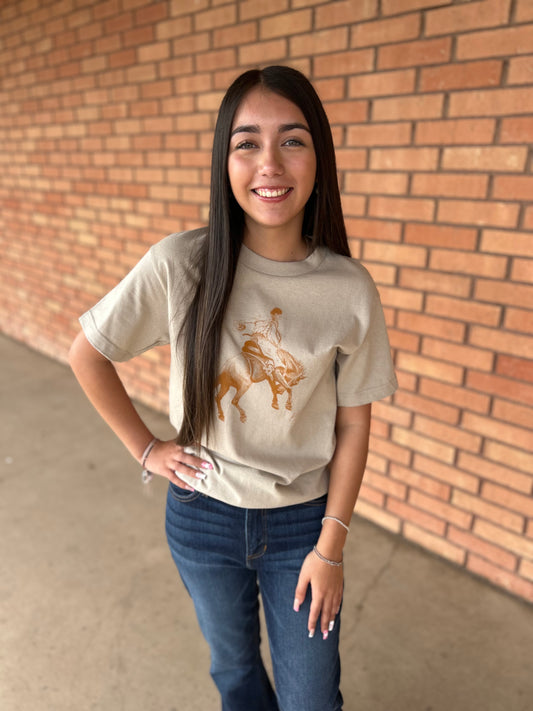 Kimes Ranch RANDY BUCKING AWAY Women's T-Shirt