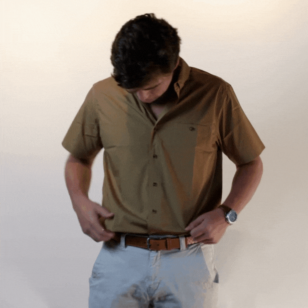 Cowboy Country Club Summer Button Down