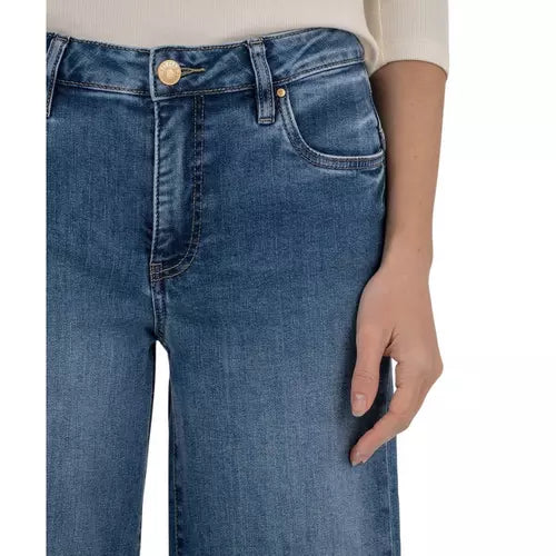 Kut from the Kloth MAYA HIGH RISE FAB AB WIDE LEGS BCK DARTS WID HEM