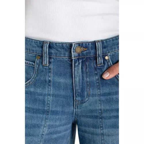 Liverpool Utility Detail Stride Wide Leg Jeans