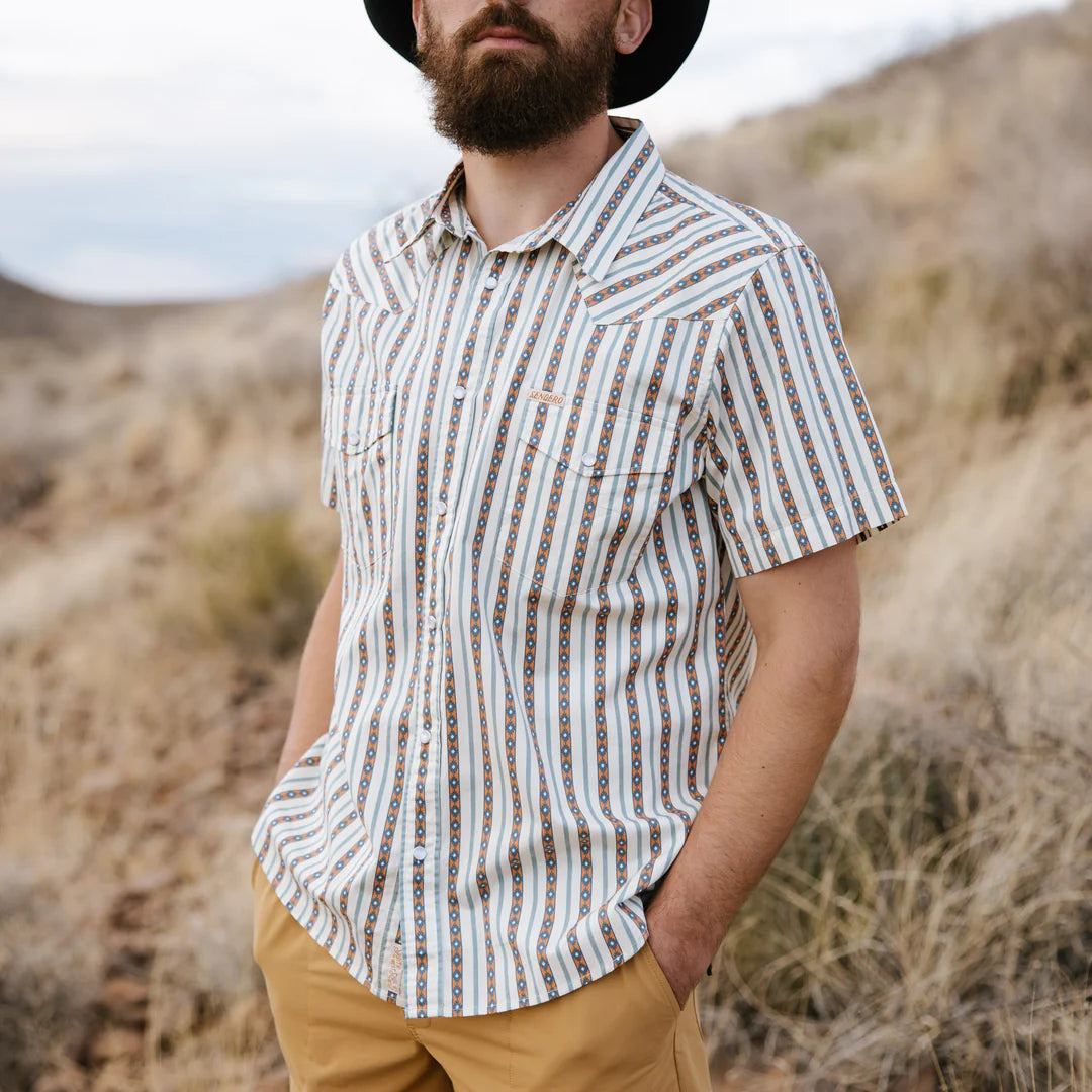 Serape Pearl Snap Shirt