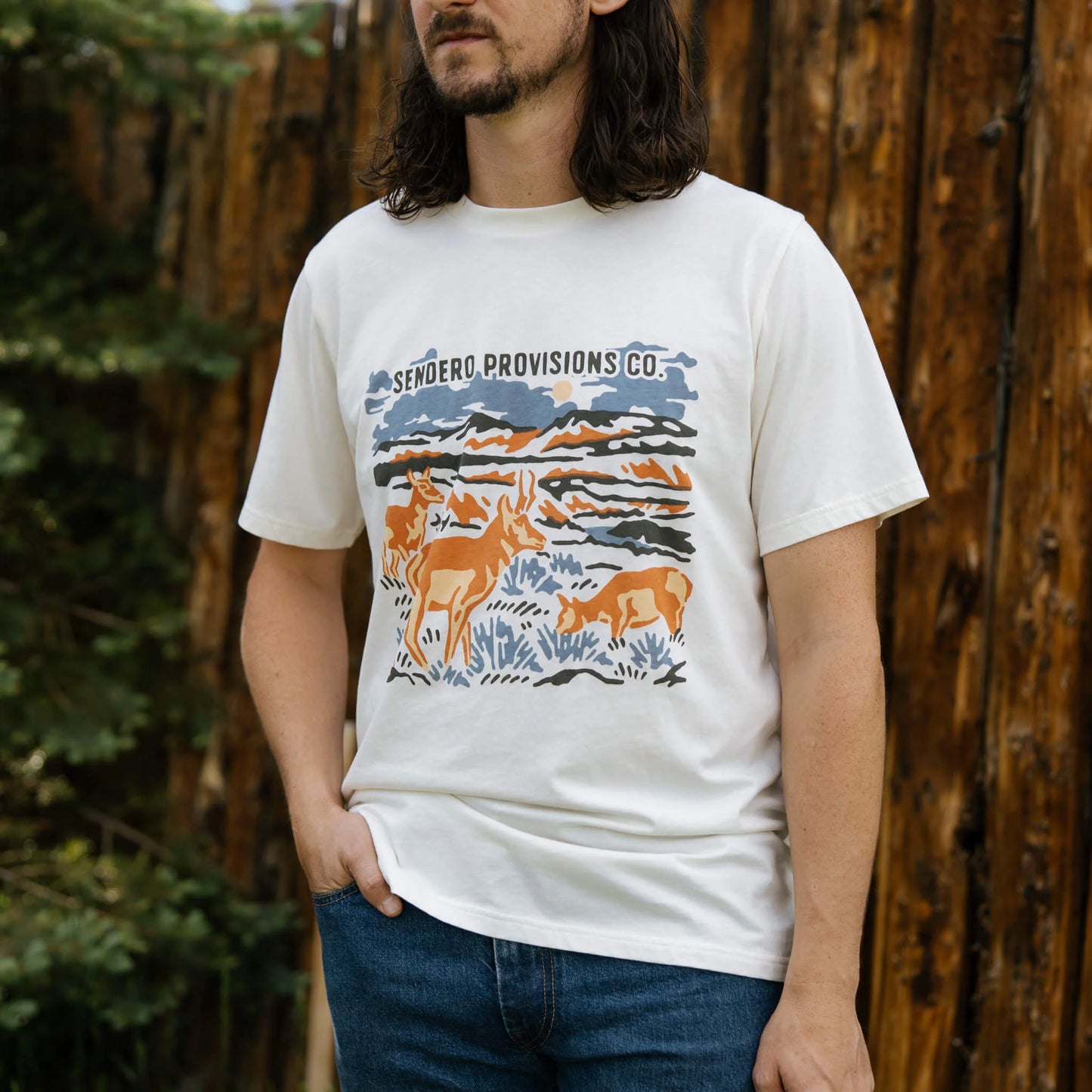 Sendero Provisions Co. Pronghorn T-shirt