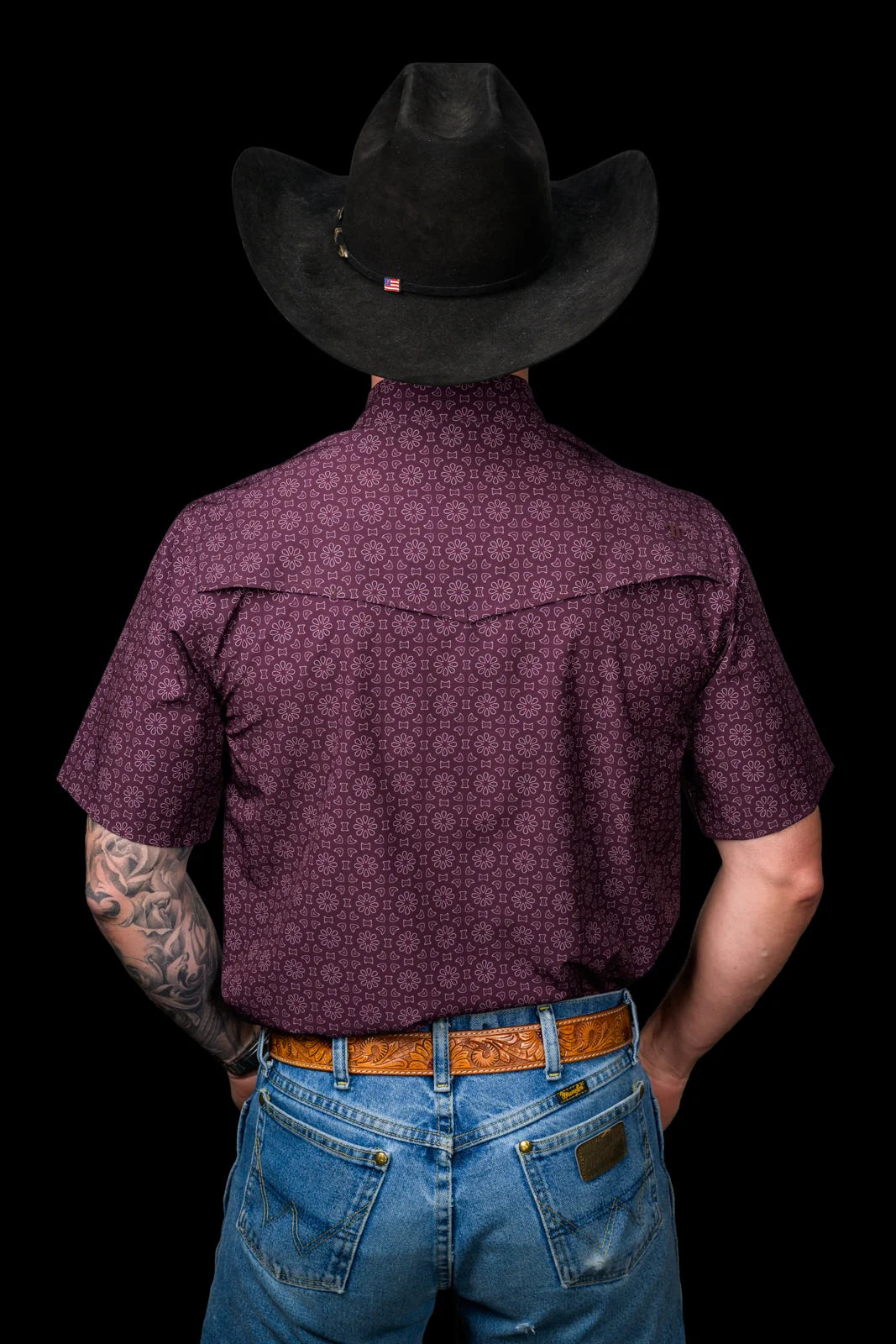 Ferrell The Fletcher Short Sleeve Pearl Snap Shirt