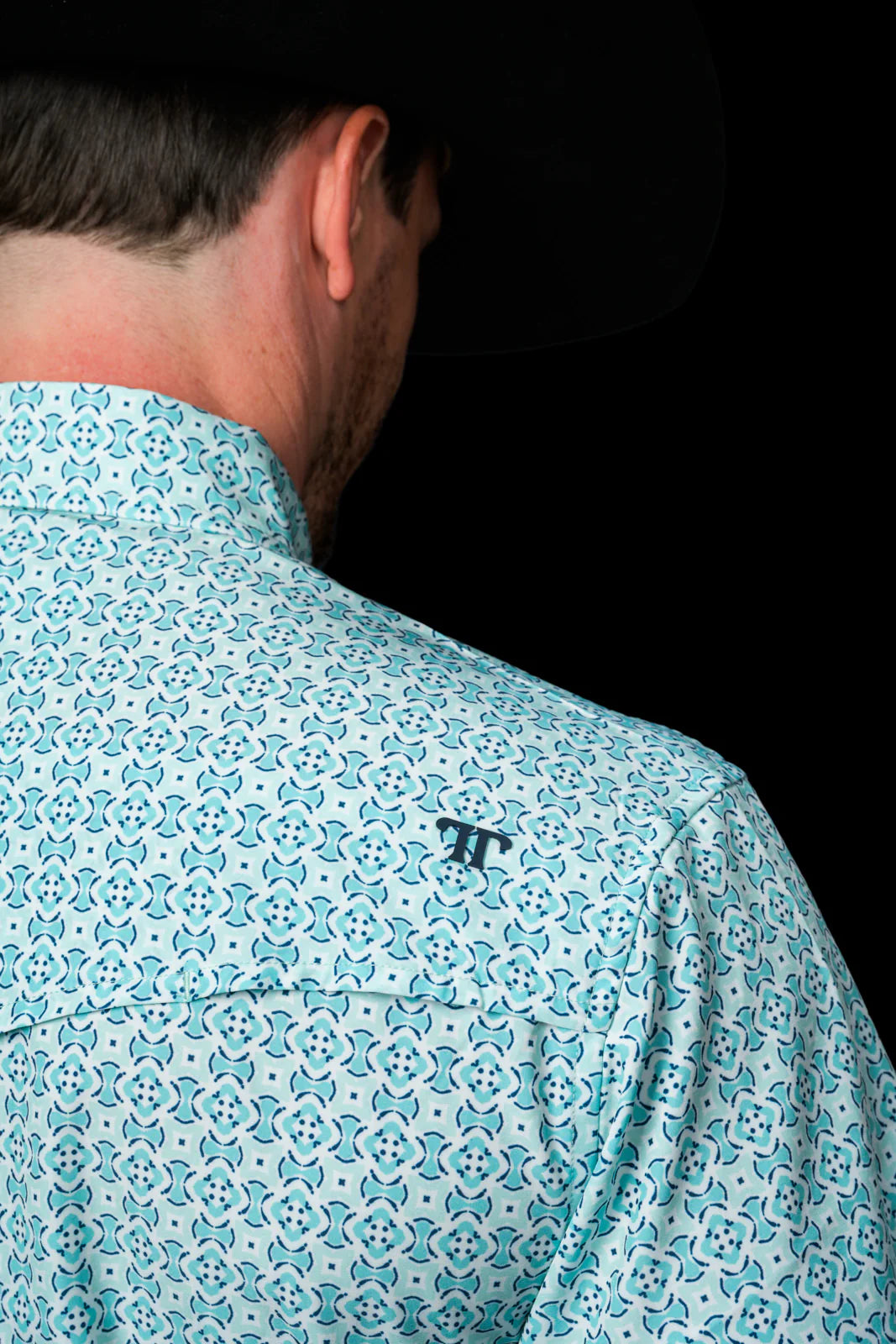 Ferrell Brand THE PIERCE - SHORT SLEEVE PEARL SNAP SHIRT