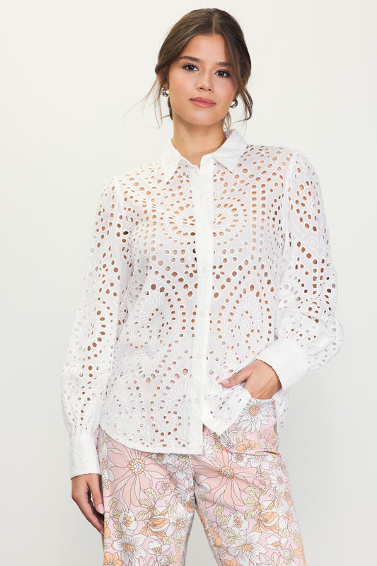 Owen Eyelet Blouse