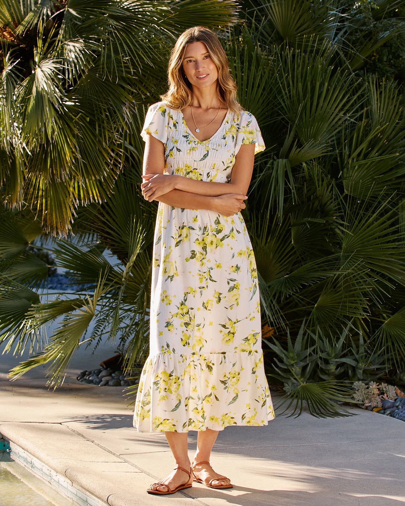 Flag & Anthem LUCY MIDI DRESS