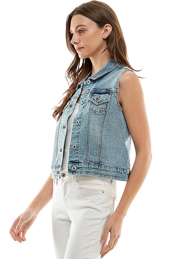 Aggie Denim  Vest