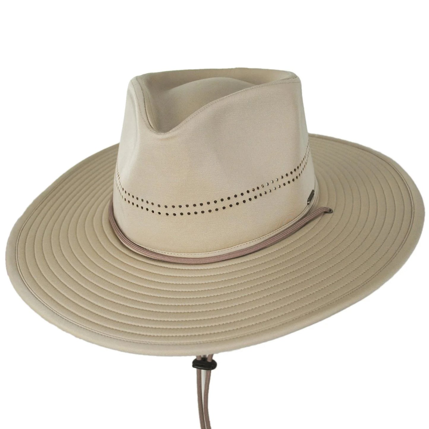 Brixton Beck Cotton Journey Outback Hat-Sand