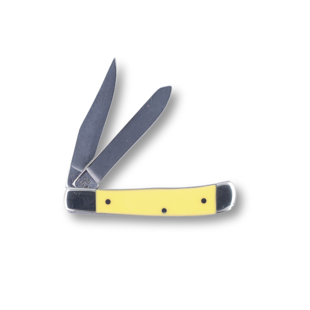 Moore Maker 3″ YELLOW DELRIN MINI TRAPPER
