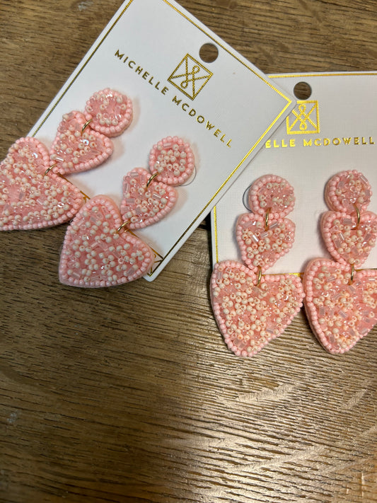 Juliet Heart Earrings