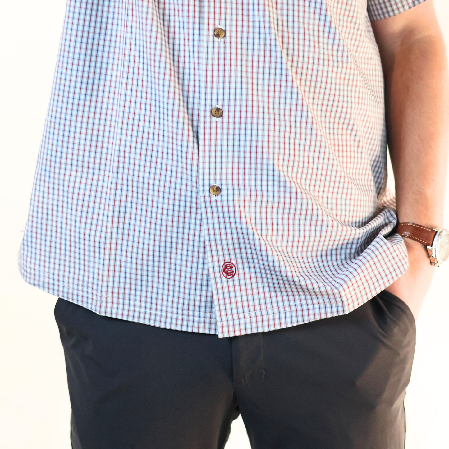 Cowboy Country Club Summer Button Down