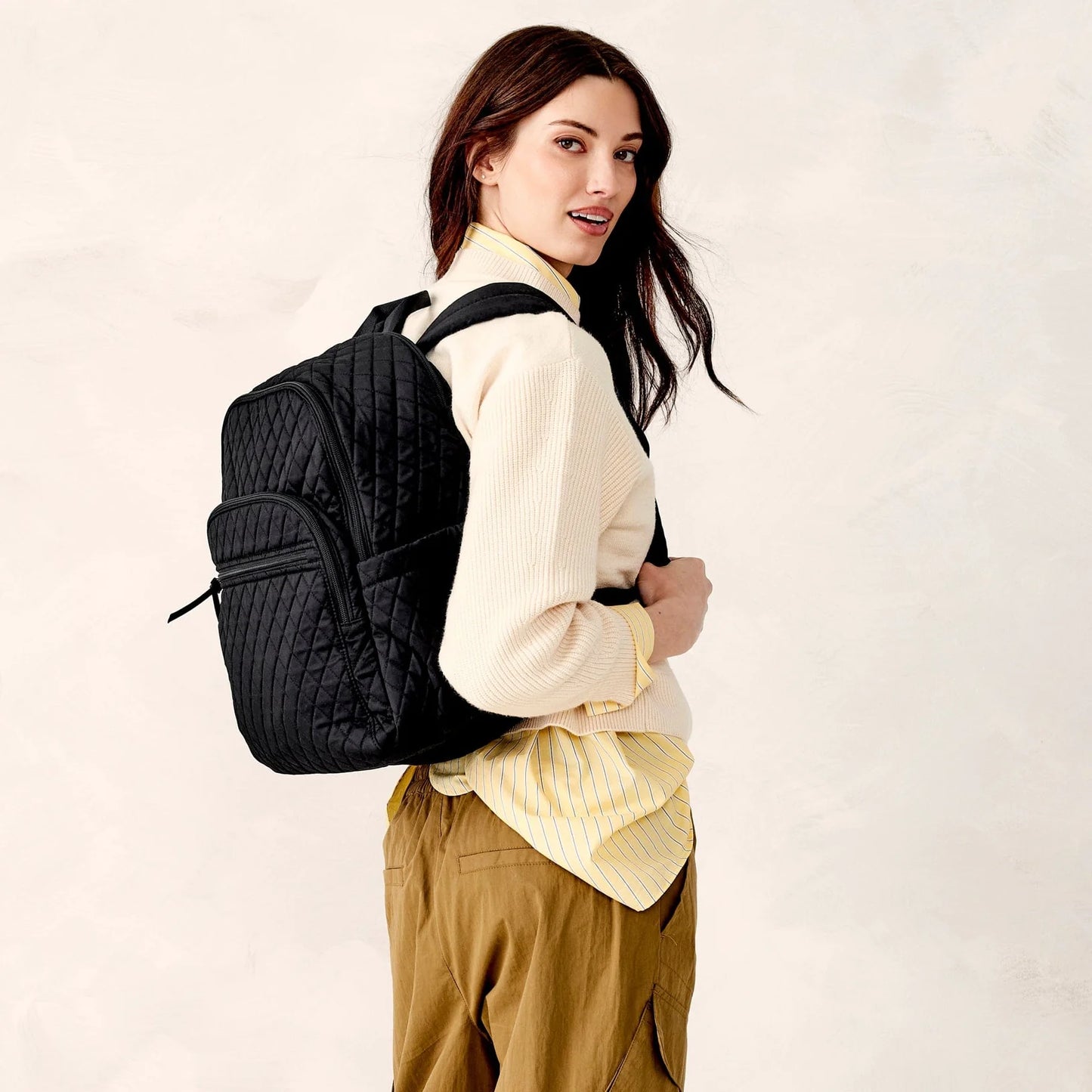 Bancroft Backpack Moonless Night in Cotton Gabardine