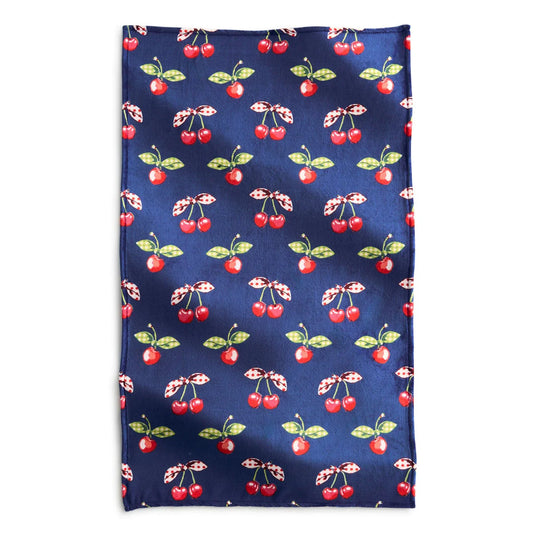 Vera Bradley Plush Throw Blanket Cherry Picking in Fleece