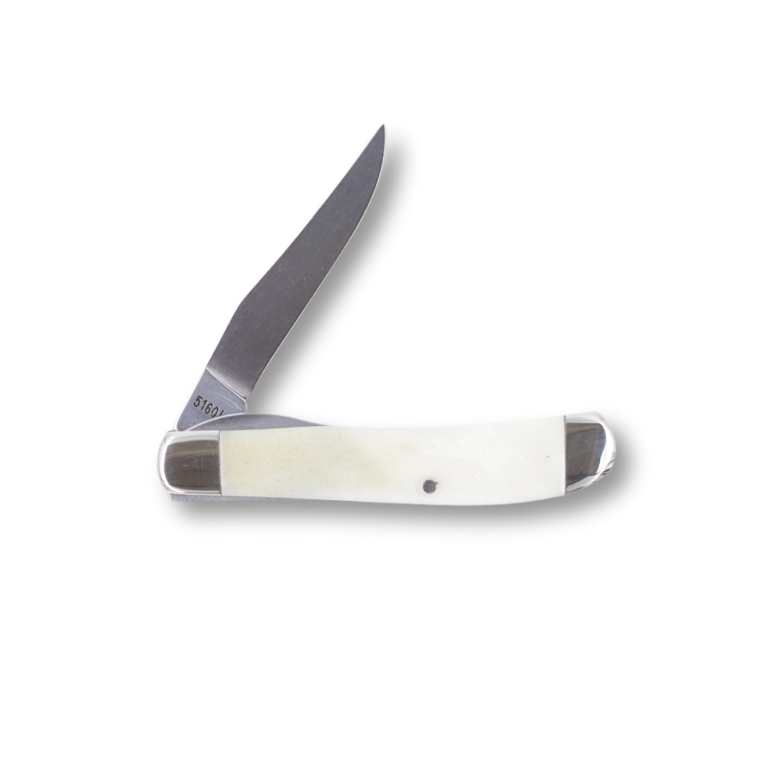 Moore Maker 3 1/2″ WHITE BONE LINER LOCK
