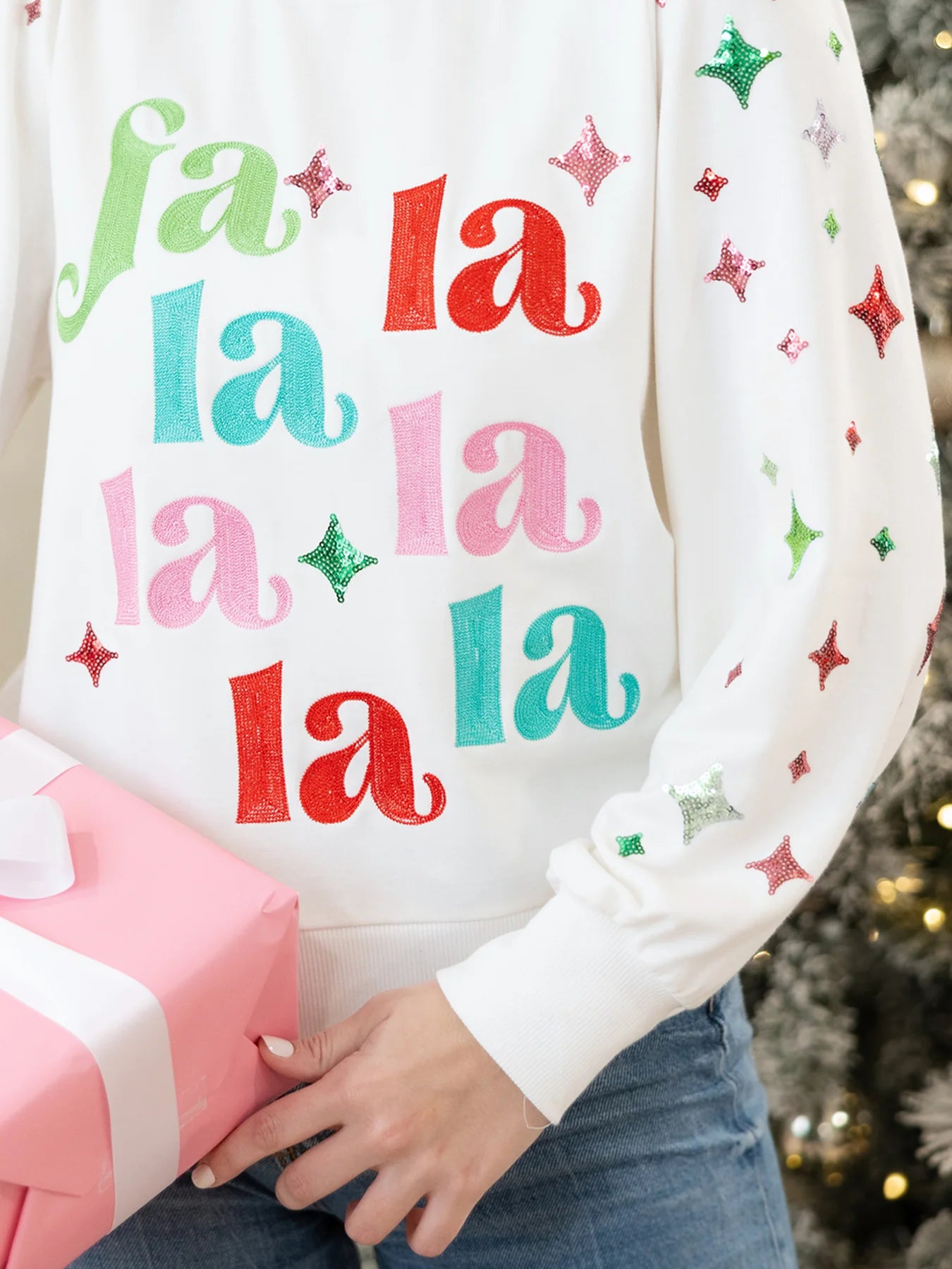 Shelby Sweatshirt | Fa la la