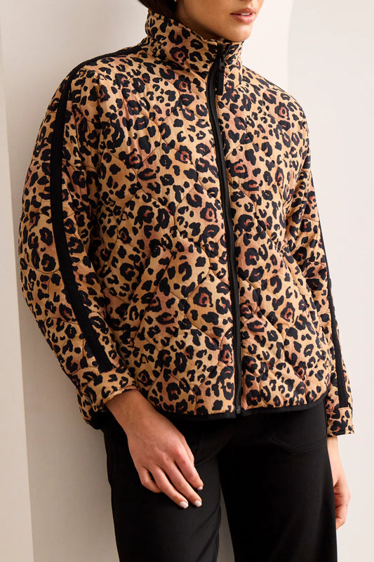 TRIBAL LIGHTWEIGHT DROP SHOULDER QUILTED PUFFER