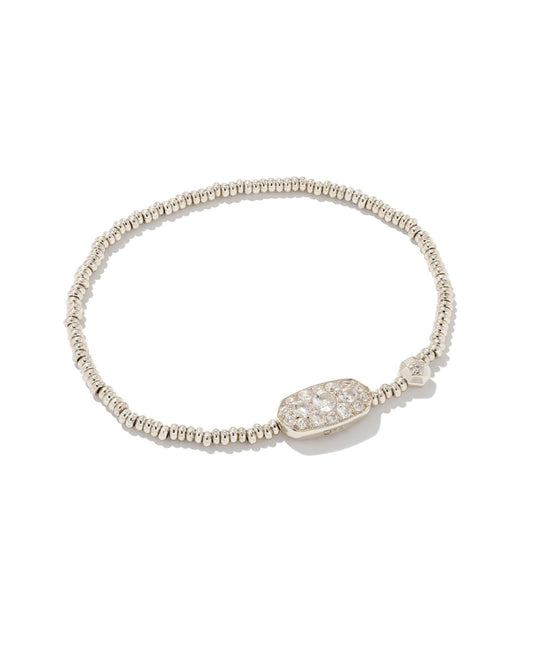 GRAYSON CRYSTAL STRETCH BRACELET (Gold or Silver)
