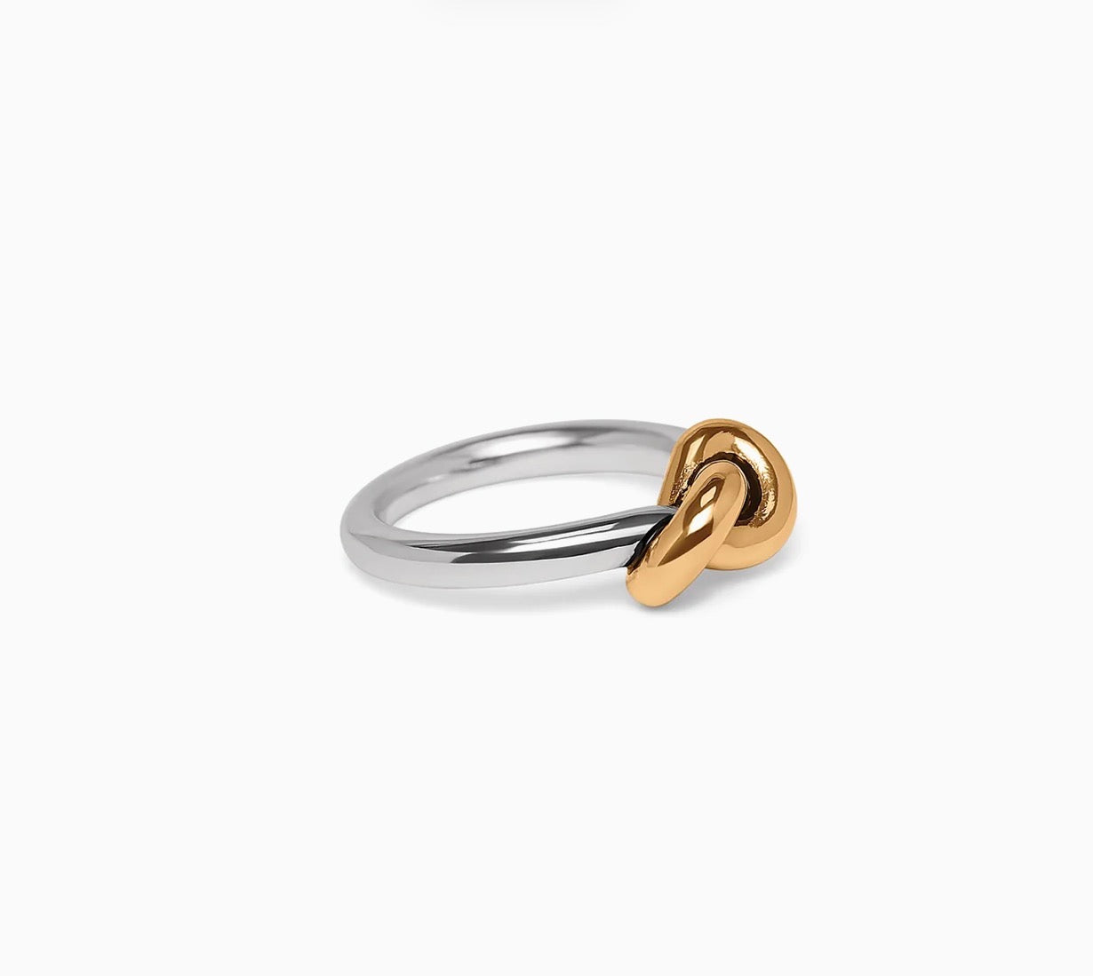 INTERLOK Single Knot Ring 2 Tone