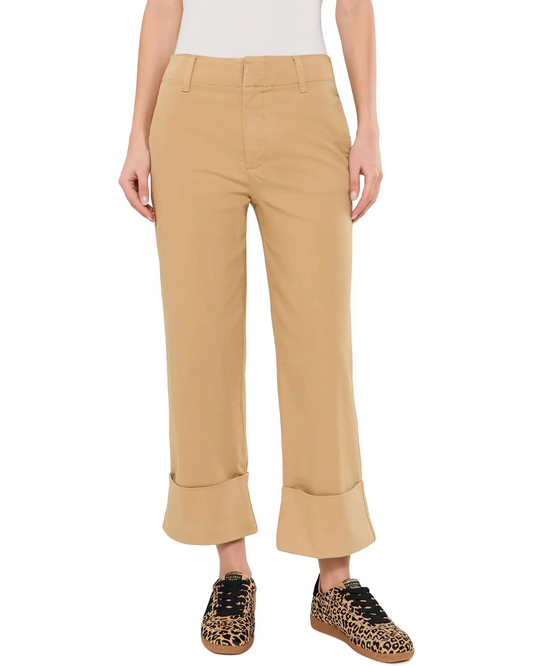 KUT from the KLOTH SIENNA HIGH RISE STRAIGHT LEG ROLL UP