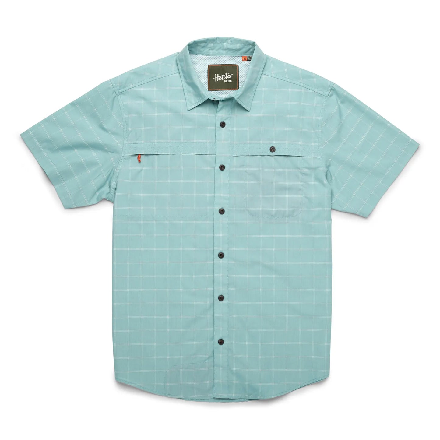 HOWLER BROTHERS Favorites Icon Tidepool Tech Shirt  in Crossroads Dobby: Seaspray